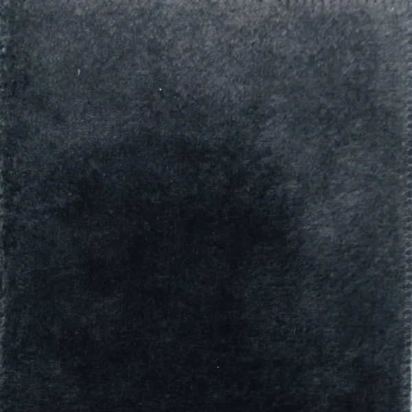 Pavia Fabric - Graphite by black-grey plain velvet-chenille fabric from Designers Guild