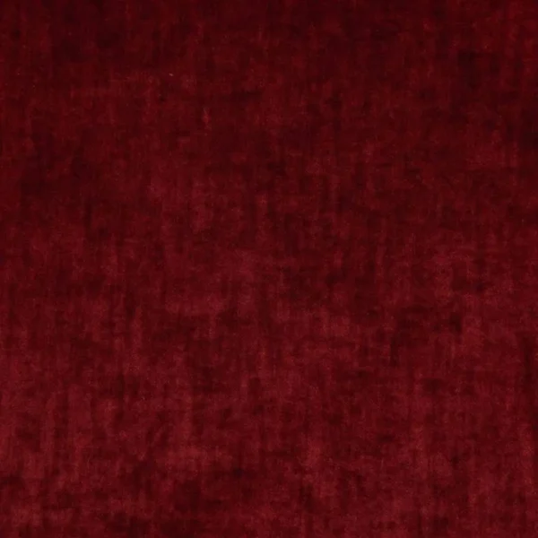 red plain velvet-chenille fabric from Designers Guild