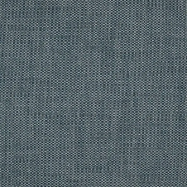 Skye Fabric - Midnight by blue plain woven fabric from Designers Guild