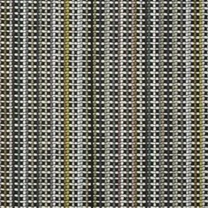 black-grey striped woven fabric from Designers Guild