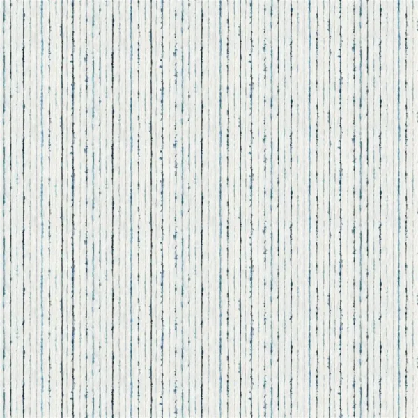 blue striped linen fabric from Designers Guild