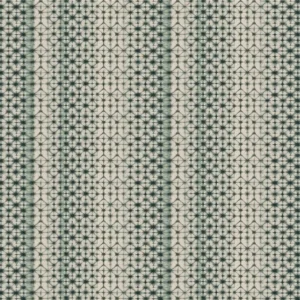 black-grey geometric linen fabric from Designers Guild