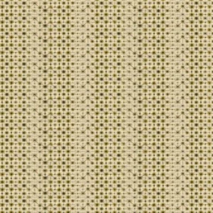yellow geometric linen fabric from Designers Guild