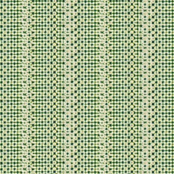 green geometric linen fabric from Designers Guild