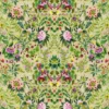 green botanical cotton fabric from Designers Guild
