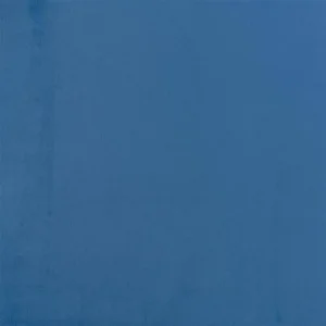 blue plain velvet-chenille fabric from Designers Guild