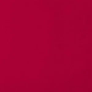 red plain velvet-chenille fabric from Designers Guild