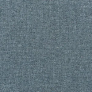 blue plain woven fabric from Designers Guild