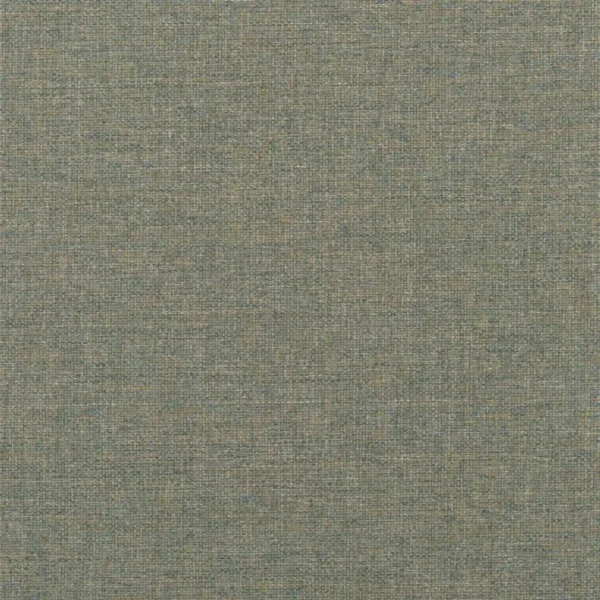 Watkin Fabric - Quercus by green plain woven fabric from Designers Guild
