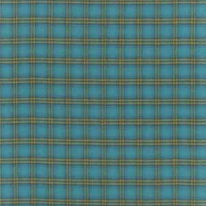 blue checked woolen fabric from Designers Guild