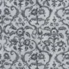 black-grey traditional printed fabric from Designers Guild
