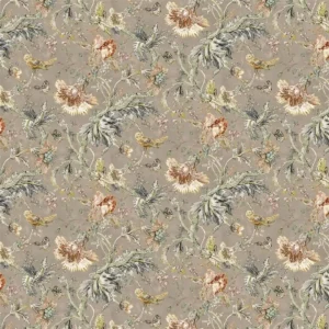 neutral animal cotton fabric from Designers Guild