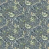 black-grey animal cotton fabric from Designers Guild