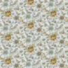yellow botanical cotton fabric from Designers Guild