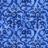 blue traditional printed fabric from Designers Guild