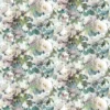 multicolour botanical cotton fabric from Designers Guild
