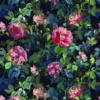 multicolour botanical cotton fabric from Designers Guild