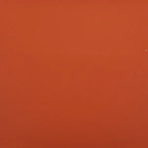orange plain silk-satin fabric from Designers Guild