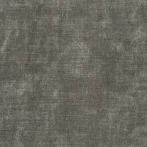 black-grey plain velvet-chenille fabric from Designers Guild