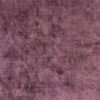 purple plain velvet-chenille fabric from Designers Guild
