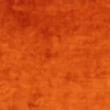 orange plain velvet-chenille fabric from Designers Guild