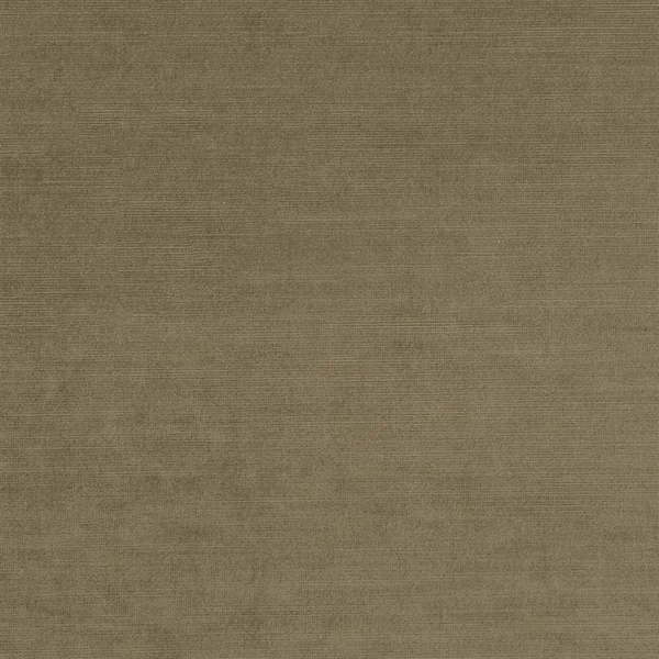 blue plain velvet-chenille fabric from Designers Guild