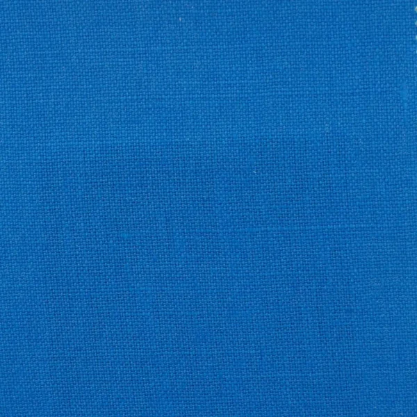 Scala Fabric - Cobalt by blue plain linen fabric from Designers Guild