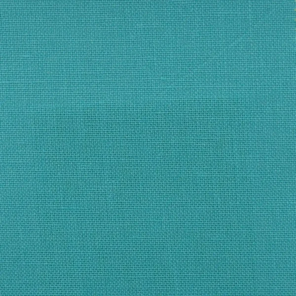 Scala Fabric - Turquoise by blue plain linen fabric from Designers Guild