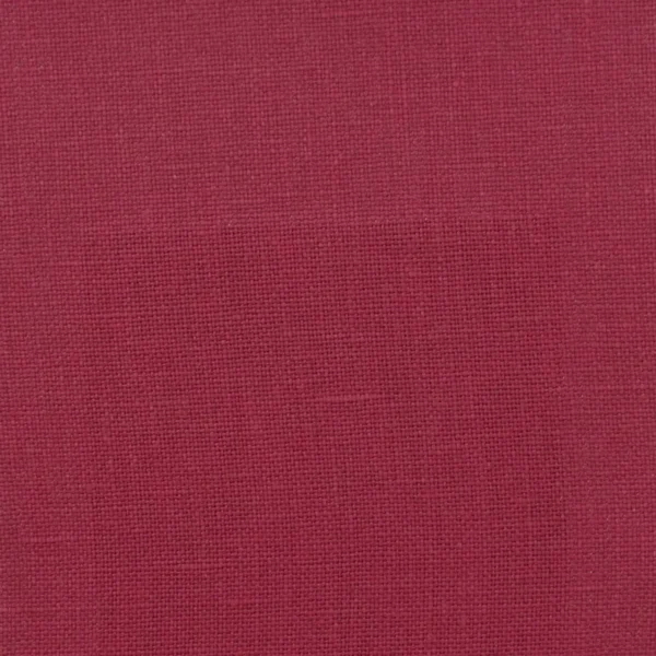 Scala Fabric - Cassis by pink plain linen fabric from Designers Guild