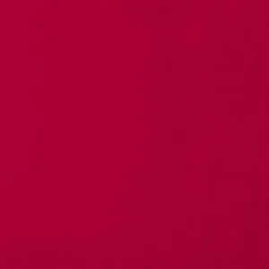 red plain velvet-chenille fabric from Designers Guild