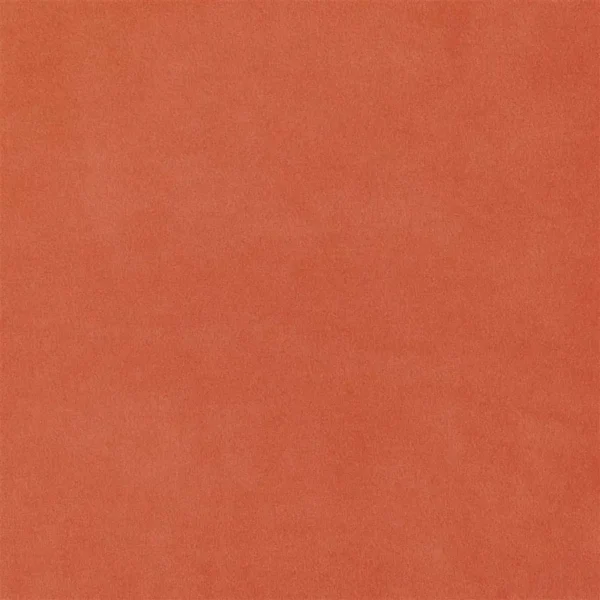 Velluto Stretto Fabric - Coral by orange plain velvet-chenille fabric from Designers Guild