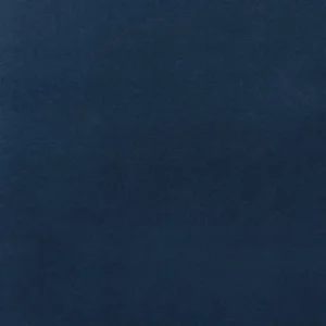 blue plain velvet-chenille fabric from Designers Guild