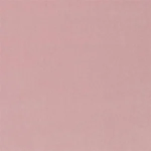 pink plain velvet-chenille fabric from Designers Guild