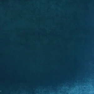 blue plain velvet-chenille fabric from Designers Guild
