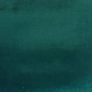 blue plain velvet-chenille fabric from Designers Guild