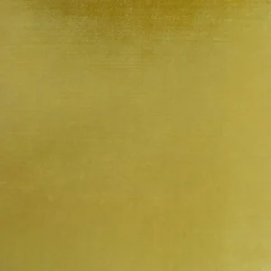 yellow plain velvet-chenille fabric from Designers Guild