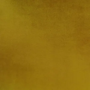 yellow plain velvet-chenille fabric from Designers Guild