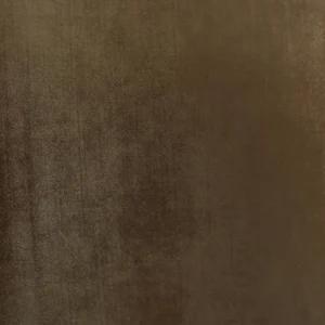 brown plain velvet-chenille fabric from Designers Guild
