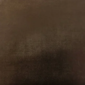 brown plain velvet-chenille fabric from Designers Guild