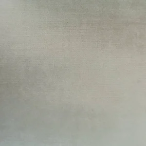 black-grey plain velvet-chenille fabric from Designers Guild