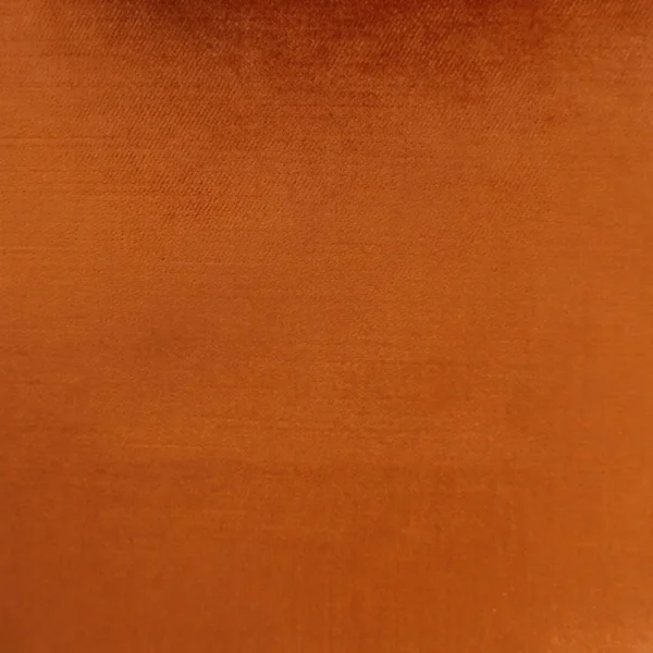 Vicenza Fabric - Russet by orange plain velvet-chenille fabric from Designers Guild