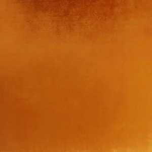 orange plain velvet-chenille fabric from Designers Guild