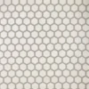 white geometric embroideried fabric from Designers Guild