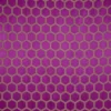pink geometric embroideried fabric from Designers Guild