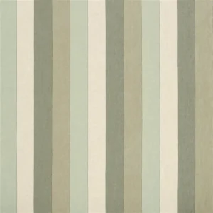 green striped linen fabric from Designers Guild