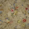 multicolour botanical linen fabric from Designers Guild