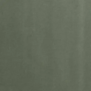 green plain velvet-chenille fabric from Designers Guild