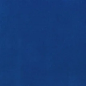 blue plain velvet-chenille fabric from Designers Guild