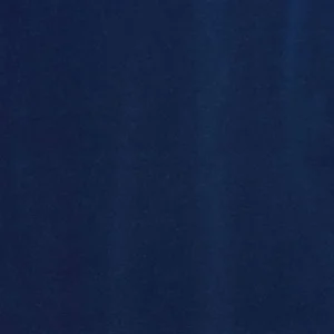 blue plain velvet-chenille fabric from Designers Guild