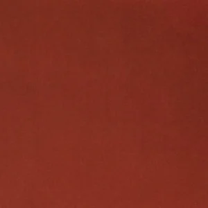 red plain velvet-chenille fabric from Designers Guild